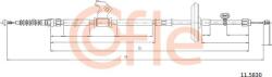 Cofle 11.5830 - Cablu, frana de parcare - CABLU. FRANA DE PARCARE - compatibil 522122 - Cofle-11.5830 (COFLE115830)