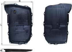 MAHLE HX 255 - Filtru hidraulic, cutie de viteze automata - MAHLE-HX 255 (MAHLEHX255)