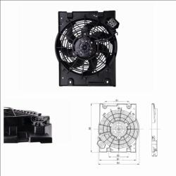 TYC 825-0014 - Ventilator, radiator - VENTILATOR. RADIATOR - compatibil Opel - TYC-825-0014 (TYC8250014)