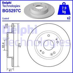 Delphi BG5297C - SET DISCURI FRANA - Delphi-BG5297C (DELPHIBG5297C)