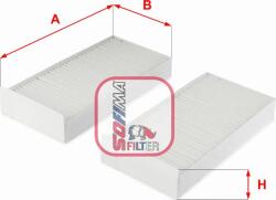 Sofima S 3332 C - FILTRU AER HABITACLU - compatibil Bmw. Mini - Sofima-S 3332 C (SOFIMAS3332C)