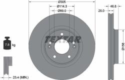 Textar 92292205 - Disc frana - Brake Disc - Textar-92292205 (TEXTAR92292205)