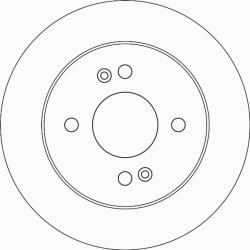 TRW DF6949 - Disc frana - Brake Disc - TRW-DF6949 (TRWDF6949)