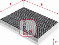 Sofima S 4289 CA - FILTRU AER POLEN CARBON ACTIV - compatibil Ford - Sofima-S 4289 CA (SOFIMAS4289CA)