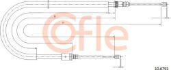 Cofle 92.10. 6793 - Cablu, frana de parcare - Cofle-92.10. 6793 (COFLE92106793)