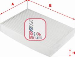 Sofima S 3293 C - FILTRU AER POLEN - compatibil Dacia. Nissan. Renault - Sofima-S 3293 C (SOFIMAS3293C)