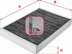 Sofima S 4101 CA - FILTRU. AER HABITACLU - compatibil Audi. Seat - Sofima-S 4101 CA (SOFIMAS4101CA)