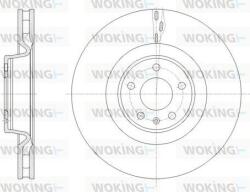 Delphi BG9172C - DISC FRANA LIVRABIL NUMAI PERECHE - compatibil Audi - Delphi-BG9172C (DELPHIBG9172C)