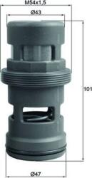 MAHLE TO 18 114 - Termostat, racire ulei - Termostat racire ulei 114°C EURO 6 MERCEDES ACTROS MP4 - MP5. ANTOS. AROCS OM470.903 - OM470.913 07.11 - - MAHLE-TO 18 114 (MAHLETO18114)