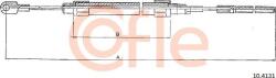 Cofle 10.4131 - Cablu, frana de parcare - CABLU. FRANA DE PARCARE - compatibil Bmw - Cofle-10.4131 (COFLE104131)
