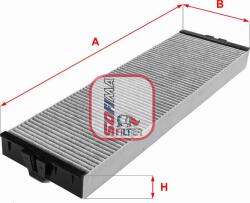 Sofima S 4151 CA - FILTRU. AER HABITACLU - compatibil Peugeot - Sofima-S 4151 CA (SOFIMAS4151CA)