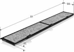 Tecneco Filters CK8430C - Filtru, aer habitaclu - FILTRU AER CABINA CARBON ACTIV - TECNECO - Tecneco Filters-CK8430C (TECNECOFILTERSCK8430C)