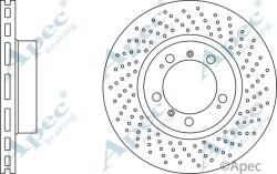 ATE 24.0128-0130.1 - DISC FRANA - compatibil Porsche - ATE-24.0128-0130.1 (ATE24012801301)