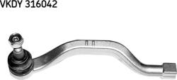 SKF VKDY 316042 - CAP DE BARA - compatibil Renault - SKF-VKDY 316042 (SKFVKDY316042)