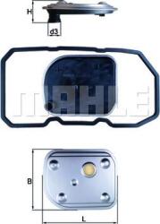 MAHLE HX 158D - Filtru hidraulic, cutie de viteze automata - Filtru ulei cutie viteze pentru transmission number 305061. to 05 - 2007 MERCEDES A W169. B SPORTS TOURER W245 1.5 - 2.0D 09.04 - 06.12 - MAHLE-H