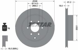 Textar 92296403 - Disc frana - Brake Disc - compatibil Mercedes. Nissan. Renault - Textar-92296403 (TEXTAR92296403)