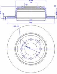 ATE 24.0109-0101.1 - DISC FRANA LIVRABIL NUMAI PERECHE - compatibil Alfa - ATE-24.0109-0101.1 (ATE24010901011)