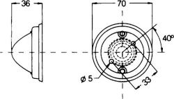 HELLA 2SA 997 022-001 - Stopuri spate - HELLA-2SA 997 022-001 (HELLA2SA997022001)