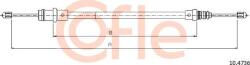 Cofle 10.4736 - CABLU. FRANA DE PARCARE - compatibil 474622 - Cofle-10.4736 (COFLE104736)