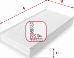 Sofima S 3136 C - FILTRU. AER HABITACLU - compatibil Citroen. Fiat. Peugeot. Toyota - Sofima-S 3136 C (SOFIMAS3136C)