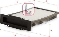Sofima S 3621 C - FILTRU AER HABITACLU - compatibil Land - Sofima-S 3621 C (SOFIMAS3621C)
