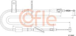 Cofle 17.5042 - Cablu, frana de parcare - CABLU. FRANA DE PARCARE - compatibil 5442083E30 - Cofle-17.5042 (COFLE175042)