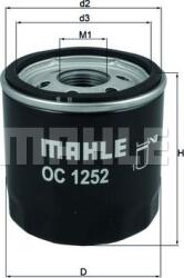MAHLE Filtru ulei insurubat M22x1.5mm CITROEN JUMPER II. FORD MONDEO V. TOURNEO CUSTOM V362. TRANSIT. TRANSIT CUSTOM V362. TRANSIT TO - MAHLE-OC 1252 (MAHLEOC1252)