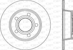 TRW DF4126 - DISC FRANA - compatibil Audi - TRW-DF4126 (TRWDF4126)