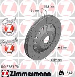 Zimmermann 100.3383. 70 - DISC FRANA LIVRABIL NUMAI PERECHE - compatibil Audi - Zimmermann-100.3383. 70 (ZIMMERMANN100338370)