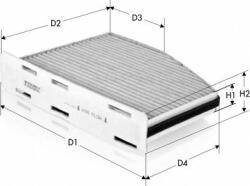 Tecneco Filters CK9922C - Filtru, aer habitaclu - FILTRU AER CABINA CARBON ACTIV - TECNECO - Tecneco Filters-CK9922C (TECNECOFILTERSCK9922C)