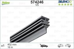 Valeo 574246 - Cauciuc stergator Standard spate 1buc V5 Silencio 400mm ALFA ROMEO 147. 156. 159. BRERA. CITROEN NEMO. FIAT CROMA. DOBLO. DOBLO - - VALEO-574246 (VALEO574246)