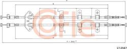 Cofle 17.0587 - CABLU. FRANA DE PARCARE - compatibil G22C44410C - Cofle-17.0587 (COFLE170587)