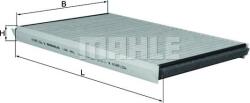 MAHLE LAK 441 - Filtru, aer habitaclu - MAHLE-LAK 441 (MAHLELAK441)