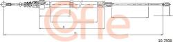 Cofle 10.7508 - Cablu, frana de parcare - CABLU. FRANA DE PARCARE - compatibil 1J0609721At - Cofle-10.7508 (COFLE107508)