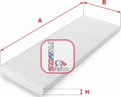 Sofima FILTRU. AER HABITACLU - compatibil Peugeot. Fiat. Citroën - Sofima-S 3042 C (SOFIMAS3042C)