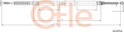 Cofle 12.0711 - Cablu, frana de parcare - CABLU. FRANA DE PARCARE - compatibil 4067925 - Cofle-12.0711 (COFLE120711)