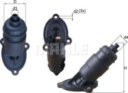 MAHLE HX 155 - Filtru hidraulic, cutie de viteze automata - Filtru ulei cutie viteze AUDI A4 B8. A5. A6 C7. A7 1.8 - 3.2 06.07 - 09.18 - MAHLE-HX 155 (MAHLEHX155)