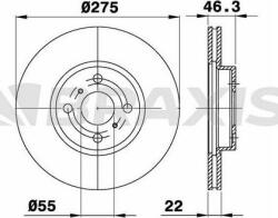 ATE 24.0122-0254.1 - DISC FRANA - compatibil Toyota - ATE-24.0122-0254.1 (ATE24012202541)