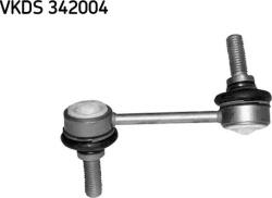 SKF VKDS 342004 - Brat / bieleta suspensie, stabilizator - Bieleta bara stabilizatoare fata dreapta 102mm ALFA ROMEO 159. BRERA. SPIDER 1.8 - 3.2 06.05 - 12.12 - SKF-VKDS 342004 (SKFVKDS342004)