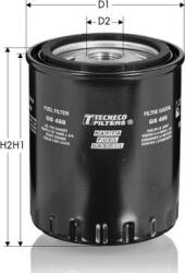 Tecneco Filters GS488 - Filtru combustibil - Tecneco Filters-GS488 (TECNECOFILTERSGS488)