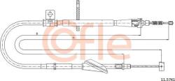 Cofle 11.5741 - Cablu, frana de parcare - CABLU. FRANA DE PARCARE - compatibil 9210312 - Cofle-11.5741 (COFLE115741)