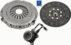 SACHS 3000 990 302 - Kit ambreiaj cu rulment hidraulic 240mm HYUNDAI SANTA FÉ II. SANTA FÉ III. KIA SORENTO II. SORENTO II - SUV 2.4 - 2.4LPG 06.09 - 12.18 - SACHS-3000 990 302 (SACHS3000990302)
