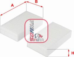 Sofima S 3253 C - FILTRU. AER HABITACLU - compatibil Bmw - Sofima-S 3253 C (SOFIMAS3253C)