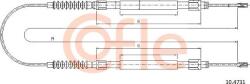 Cofle 10.4731 - Cablu, frana de parcare - CABLU. FRANA DE PARCARE - compatibil 4745V3 - Cofle-10.4731 (COFLE104731)