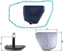 MAHLE HX 235D - FILTRU ULEI HIDRAULIC. TRANSMISIE - MAHLE - compatibil Audi - MAHLE-HX 235D (MAHLEHX235D)