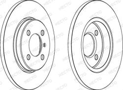 TRW DF1569 - DISC FRANA - compatibil Bmw - TRW-DF1569 (TRWDF1569)