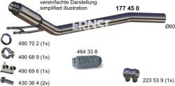 ERNST 177450 - TEAVA ESAPAMENT - compatibil Vw - ERNST-177450 (ERNST177450)