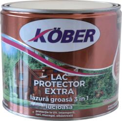FOXMAG24 Lac protector extra mahon 2.5L pentru lemn, lazura groasa solventi, exterior si interior (IG5273-C2.5L)