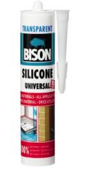Bison Silicon universal transparent 280ml, SUT (SUT)