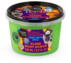 Organic Shop „Trick or Treat Hámlasztó slime testradír zöldalmás cukorkával (250 ml)